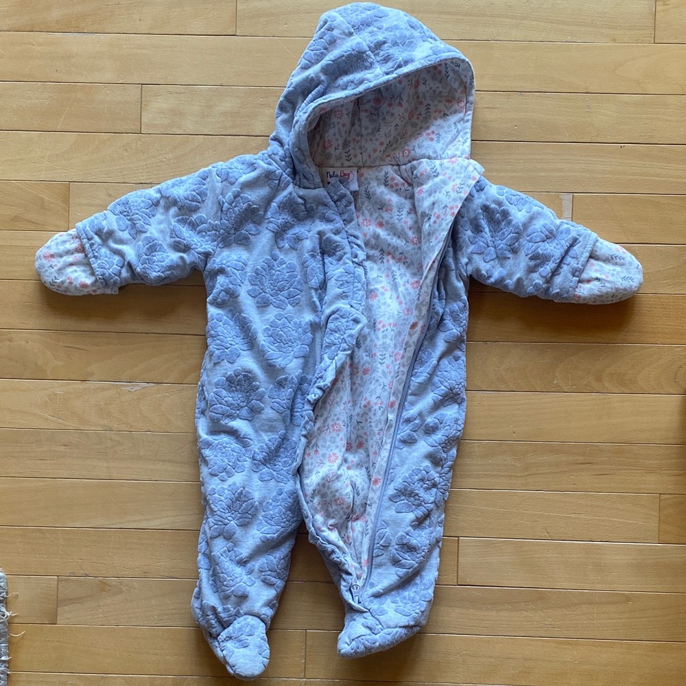 Cozy Detailed Kids Nula Bug 6-9m One Piece